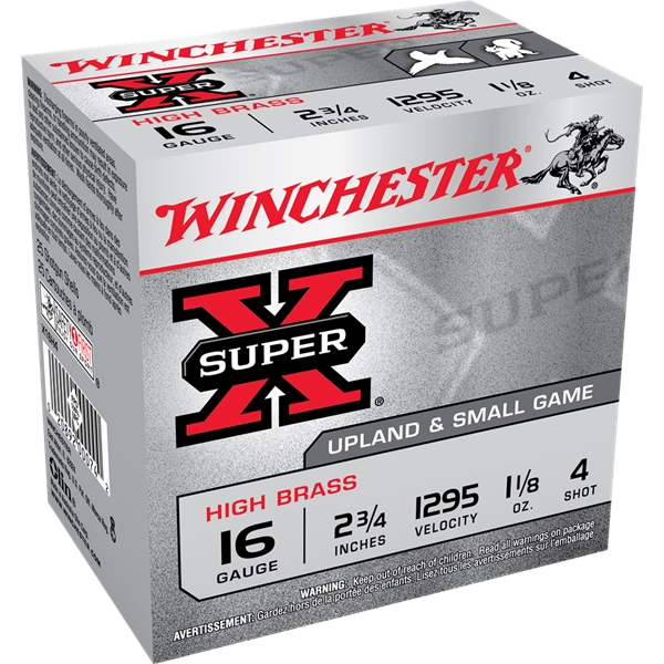 Winchester Ammo Super-x, Win X16h4     Super-x                25/10