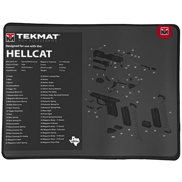 Tekmat Ultra Pstl Mat Hellcat