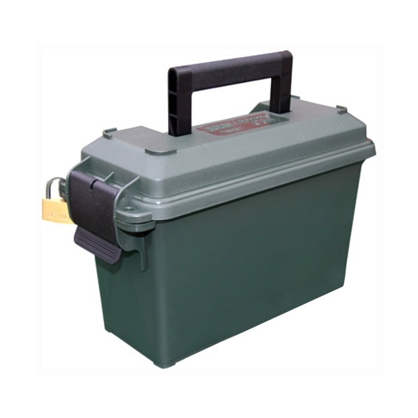 Mtm .30 Caliber Ammo Can Tall - Forest Green Lockable