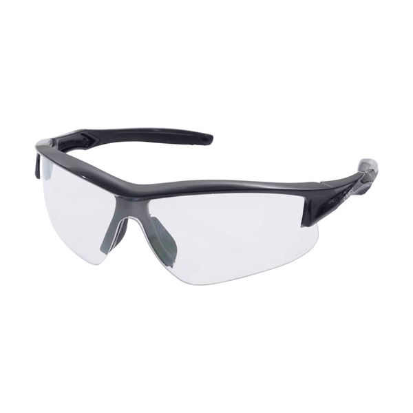 Howard Leight Acadia Glasses - Black Frame/clear Lens