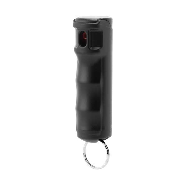 Mace Pepper Spray Compact - Hard Case W/key Ring Black 12g