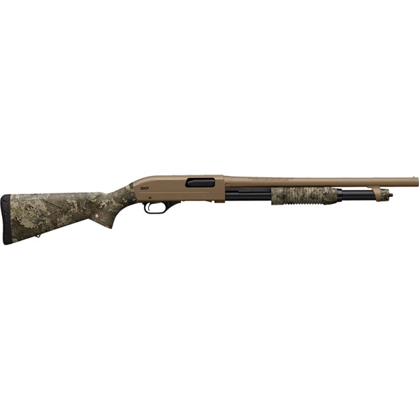 Winchester Sxp Defender 12ga - 18" 3" Fde/true Timber Strata