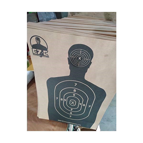 EZ-C Shooting Targets | paper |17 x 25 inch (50 Pack)