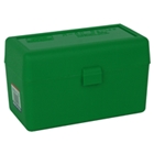 Mtm Ammo Box Magnum Rifle - 50-rounds Flip Top Style Green