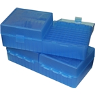 Mtm Ammo Box Small Rifle - 200-rounds Flip Top Style Blue