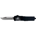 Templar Knife Large Otf Come - And Take It Ar 3.5" Silver Bld