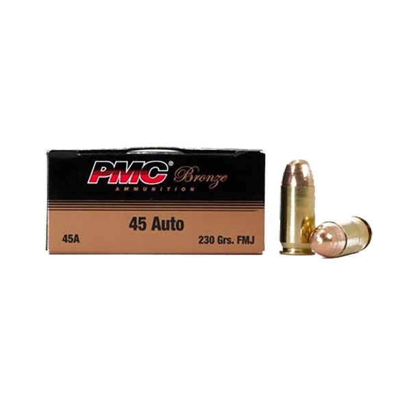 Pmc Ammo .45acp 230gr. Fmj-rn - 250 Round Battle Pack