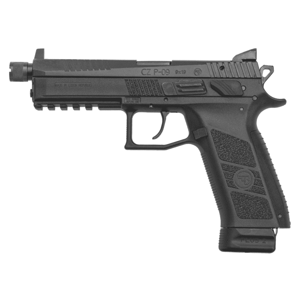 Cz P-09 Supp-rdy 9mm 5.15" Blk 21rd