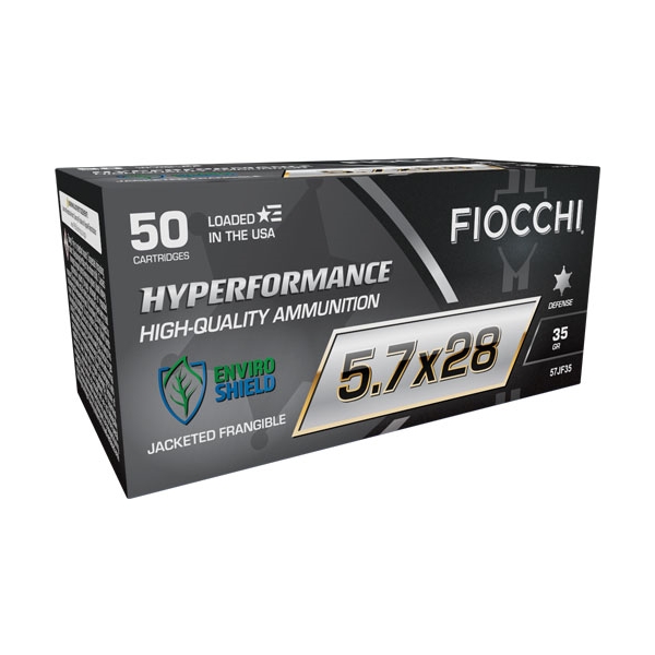 Fiocchi 5.7x28mm 35gr Jacket - Frangible 50rd 10bx/cs