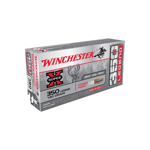 Winchester Super-x 350 Legend - 20rd 10bx/cs 180gr Soft Point