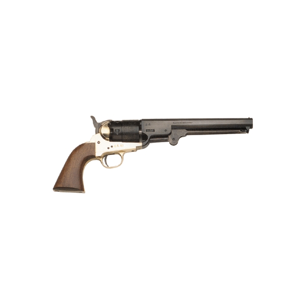 Traditions Bp Revolver 1851 - Navy .36 Cal 7.375" Brass/wal