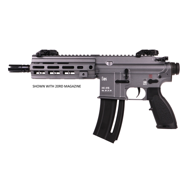 Heckler and Koch (HK USA) Hk416 Pistol 22lr Grey 10rd  #