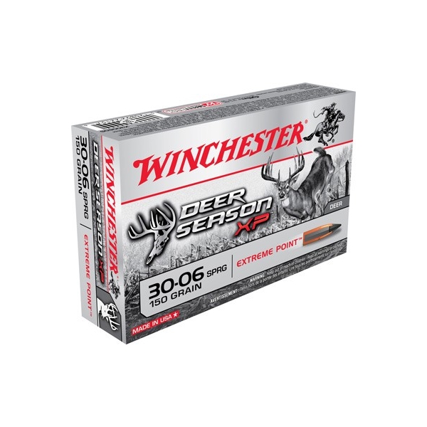 Winchester Deer Xp 30-06 150gr - 20rd 10bx/cs Extreme Point