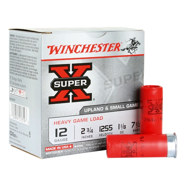 Winchester Ammo Super-x, Win Xu12h7    Supx Hvygame           25/10