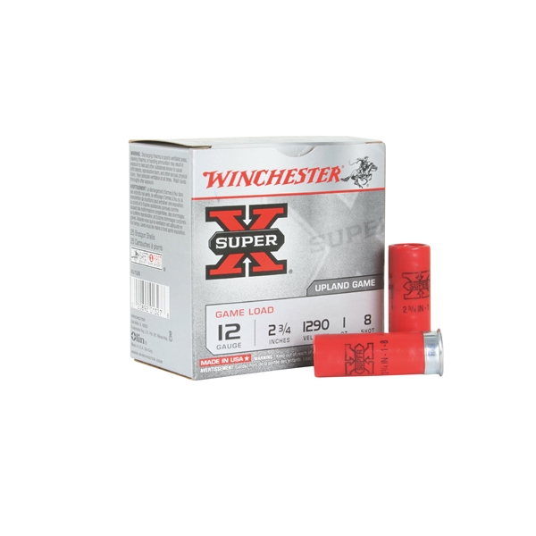 Winchester Ammo Super-x, Win Xu128     Supx Game              25/10