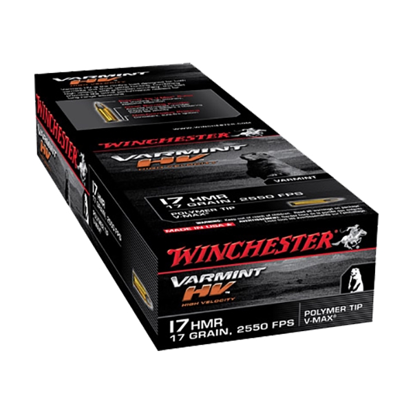 Winchester Ammo Varmint Hv, Win S17hmr1    17hmr 17vmax         50/20
