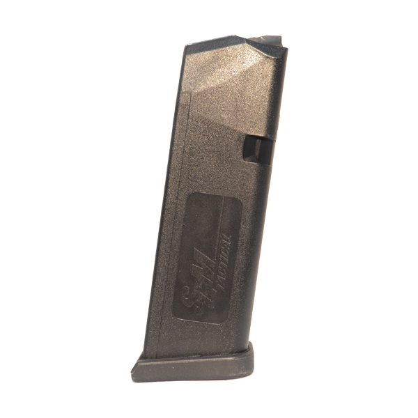Sgm Tactical Magazine Glock - 9mm Luger 17rd Black Polymer
