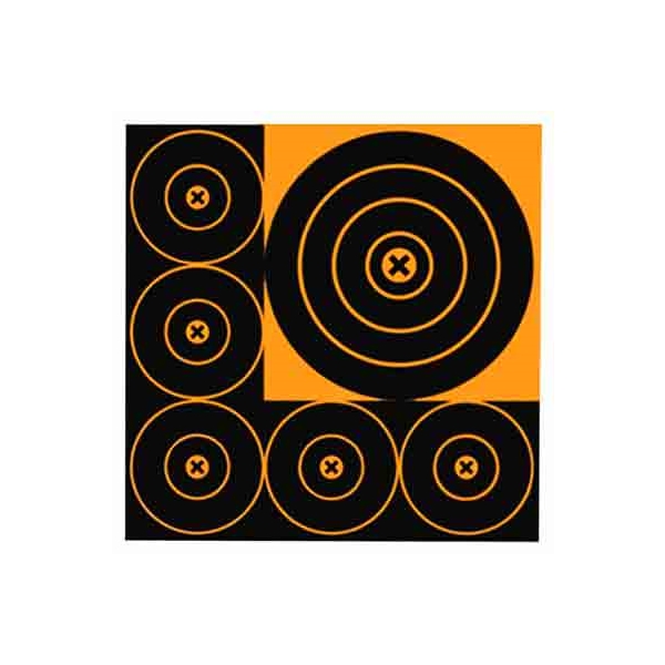 B/c Target Big Burst - 8"-3/4"-15 Bull's-eye Targets