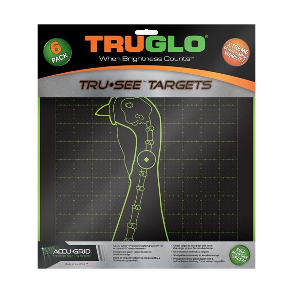 Truglo Tru-see Reactive Target - Turkey 6-pack