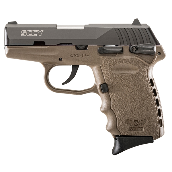 Sccy Cpx-1 9mm 3.1" 10rd Blk/fde