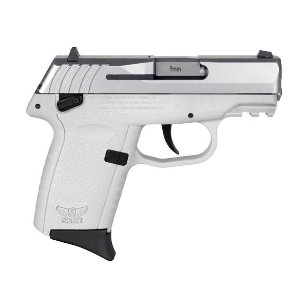 Sccy Cpx1-tt Pistol Gen 3 9mm - 10rd Ss/white Manual Safety