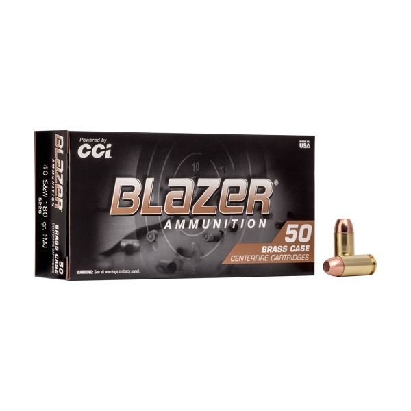 Blazer Brass 40sw 180gr Fmj 50/1000