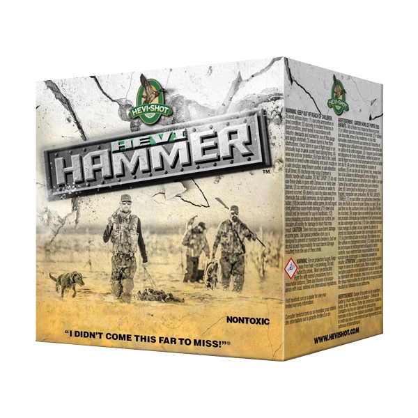 Hevi-shot Heavy Hammer 12ga - 25rd 10bx/cs 3" 1-1/4oz #4