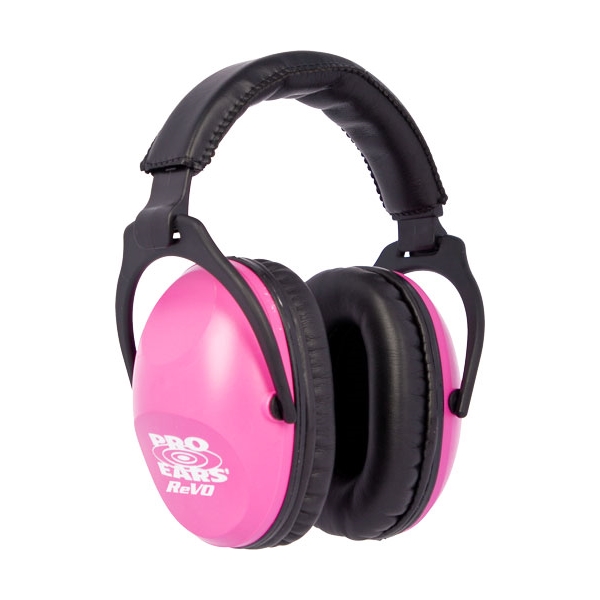 Pro Ears Revo Ear Muff - Passive Neon Pink