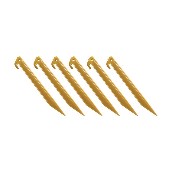 Coleman 9" Abs Tent Stakes - 6 Stakes Per Pack<