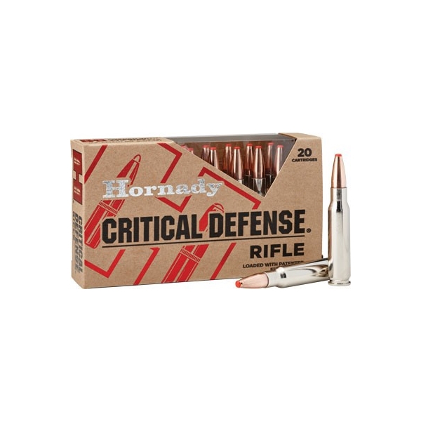 Hornady Critical Defense 155gr - 20rd 10bx/cs 308 Win Ftx