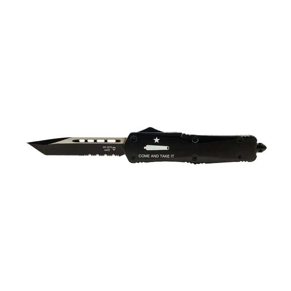 Templar Knife Large Otf Come - And Take It 3.5" Blk Tanto Srt