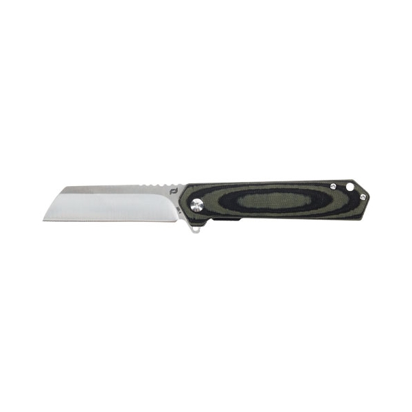 Schrade Knife Lateral Folder - 3.25" Aus-10 Od Green/lam