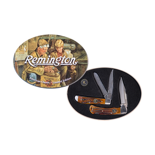 Remington Cutlery American - Classic 2-knife Set W/tin