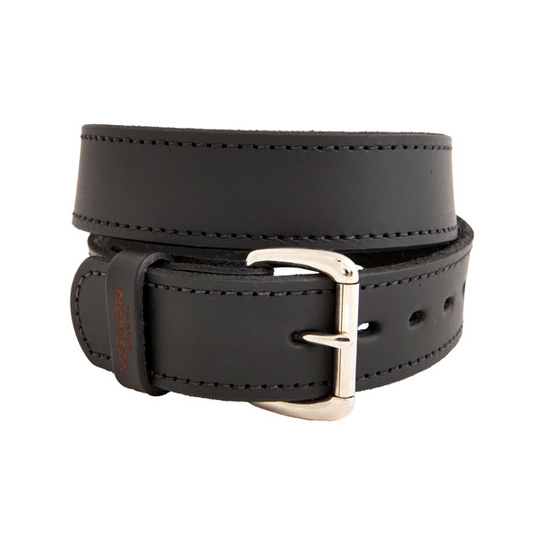 Versacarry Double Ply Leather - Belt 40"x1.5" Heavy Duty Blk<