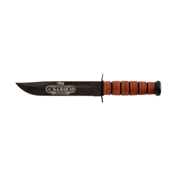 Ka-bar 120th Anniversary - Knife 7" W/leather Sheath<