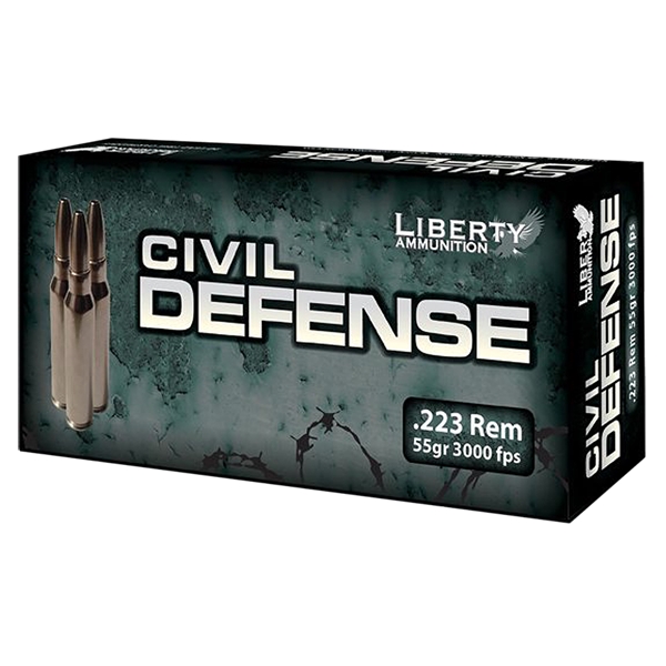 Liberty Ammunition Silverado, Liberty La-cd-223-019  223  55gr 20/50