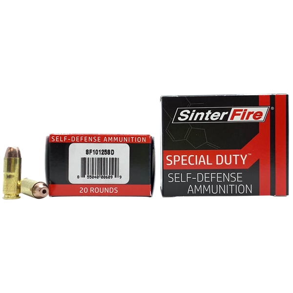 Sinterfire Inc Special Duty (sd), Sinterfire Sf10125sd  10mm 125gr.hollow Pnt  20/10