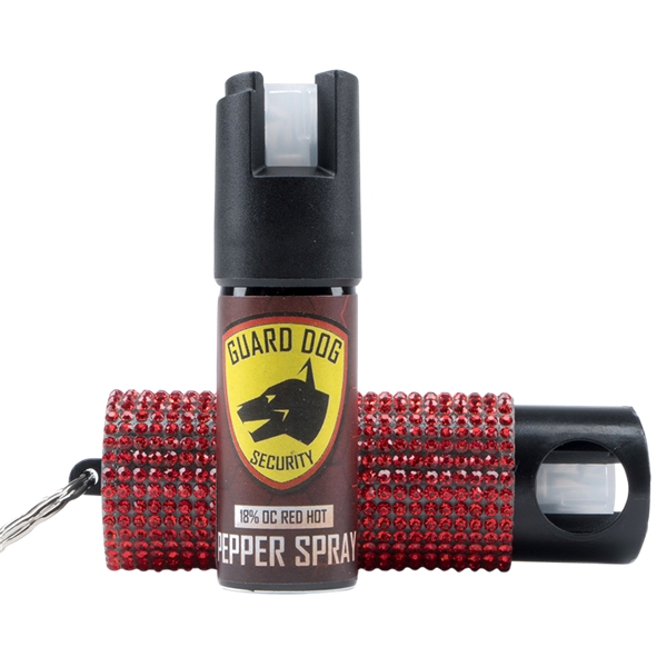 Skyline Usa Inc Guard Dog, Gdog Psgdboc181rd  Bling It On Pepper Spray Red