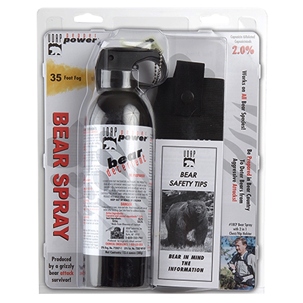 Udap Magnum Bear Spray, Udap 18cp   Sup Mag Bear 380g Chst Hls