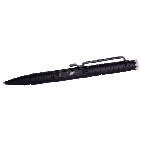Uzi Accessories Tactical Pen, Camp Uzitacpen1bk Uzi Defender Pen Blk