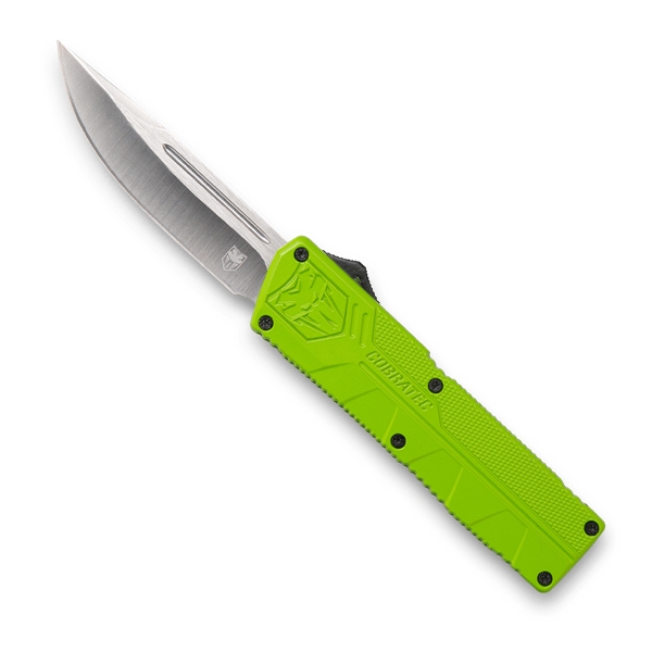Cobra Tec Knives Llc Lightweight, Cobra Zbgctlwdns    Lwt Zombie Green Drop