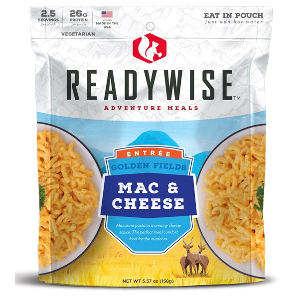 Wise Foods Outdoor Food Kit, Wise Rw05-009 6 Ct Golden Fields Mac & Cheese