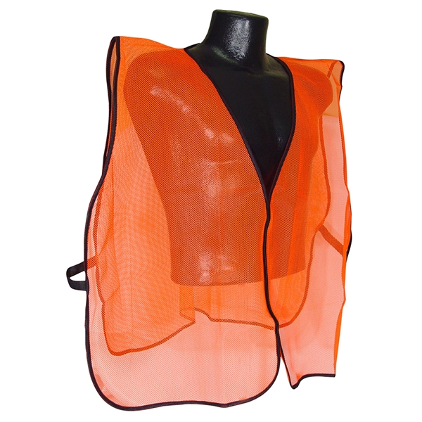 Radians Safety Vest, Rad Svo      Orange Mesh Safety Vest