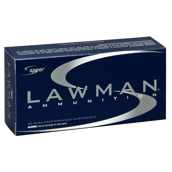 Speer Ammo Lawman, Speer 53824 Lawman Cf 9mm  124 Tmj           50/20