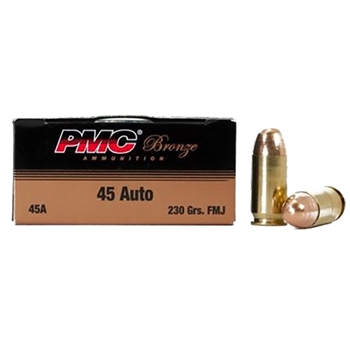 Pmc Ammo .45acp 230gr. Fmj-rn - 250 Round Battle Pack