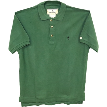 Browning Jr. Ss Buck Mark - Polo Jr. Lg Forest Green<