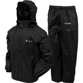 Frogg Toggs Rain & Wind Suit - All Sports Large Blk/blk