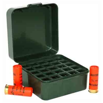 Mtm Ammo Box Shotshell To 3" - 1216& 20ga. 25-rounds F Grn