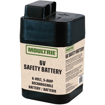 Moultrie Battery Rechargeable - 6-volt 5-amp Safety Sealed