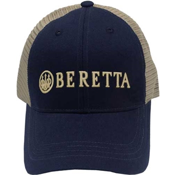 Beretta Cap Trucker L.profile - Cotton Mesh Back Navy Blue